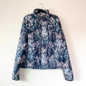 Odd Molly Freedom Butterfly Zip Up Windbreaker, Size 4 (XL)